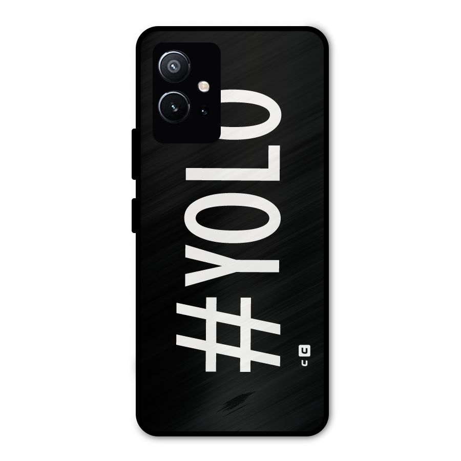 Yolo Metal Back Case for Vivo T1 5G