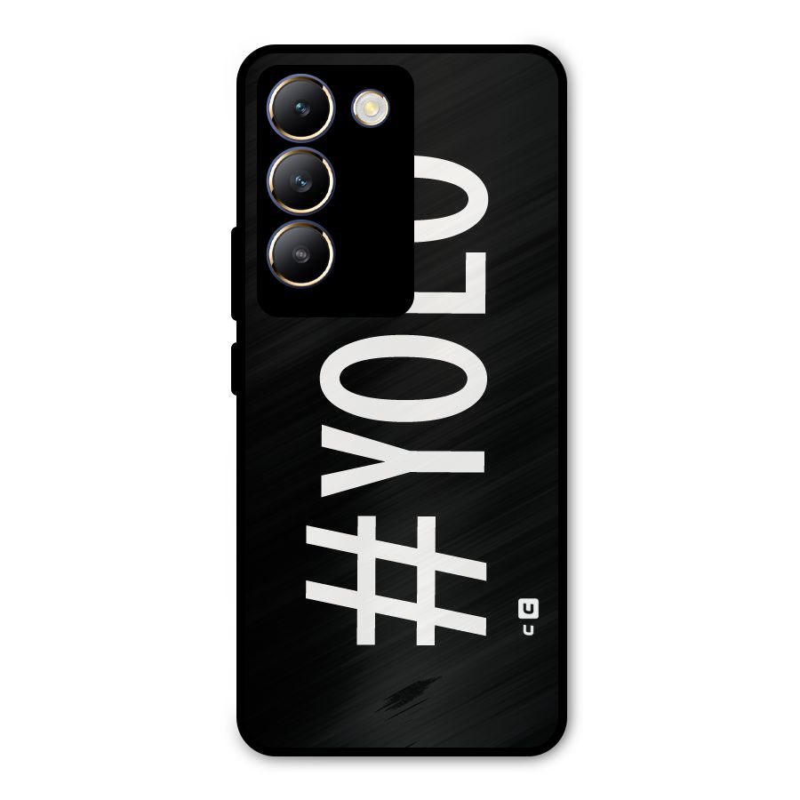 Yolo Metal Back Case for Vivo T3 5G