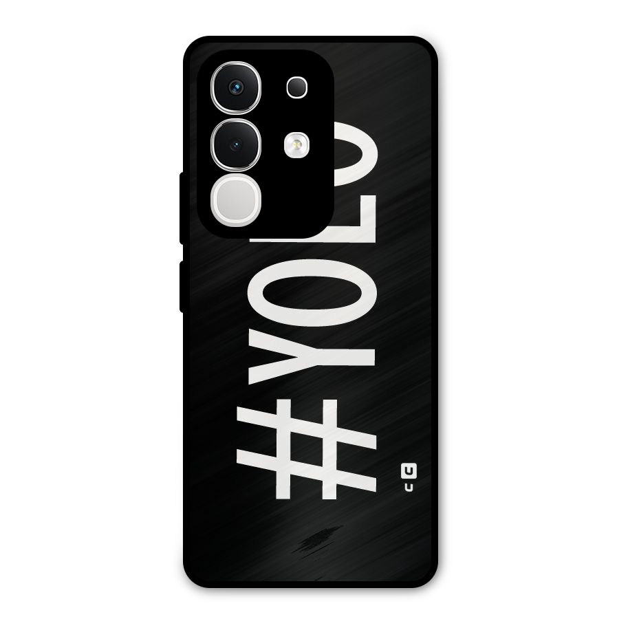 Yolo Metal Back Case for Vivo T4x