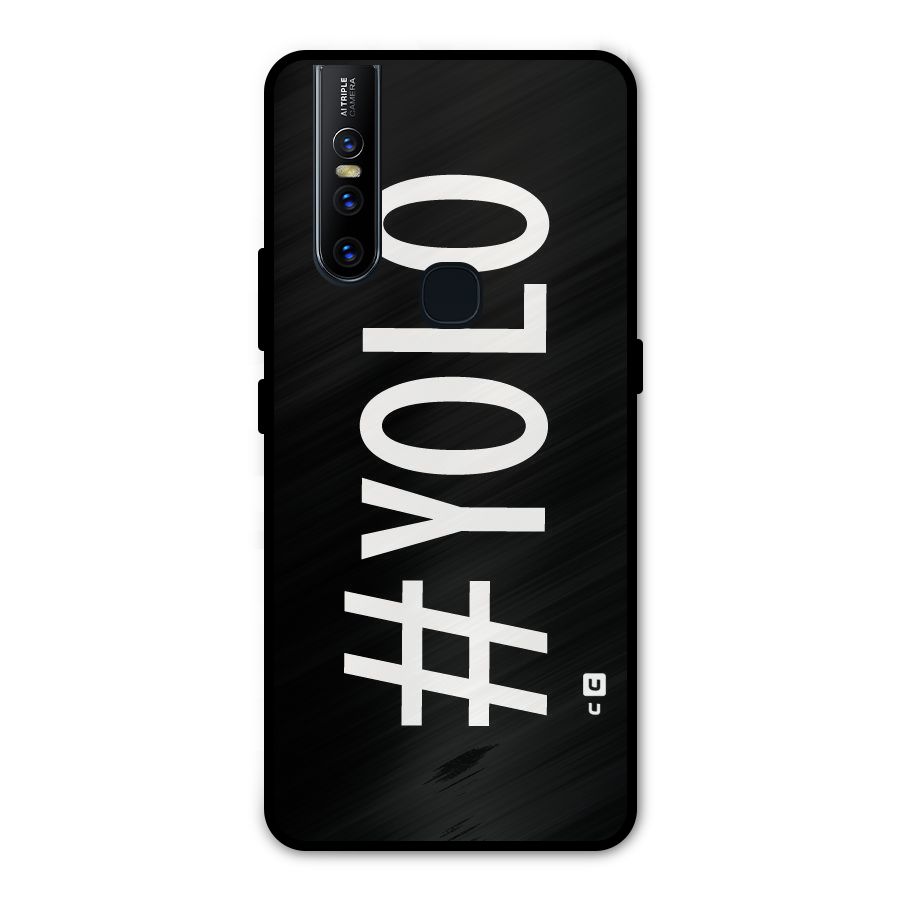 Yolo Metal Back Case for Vivo V15