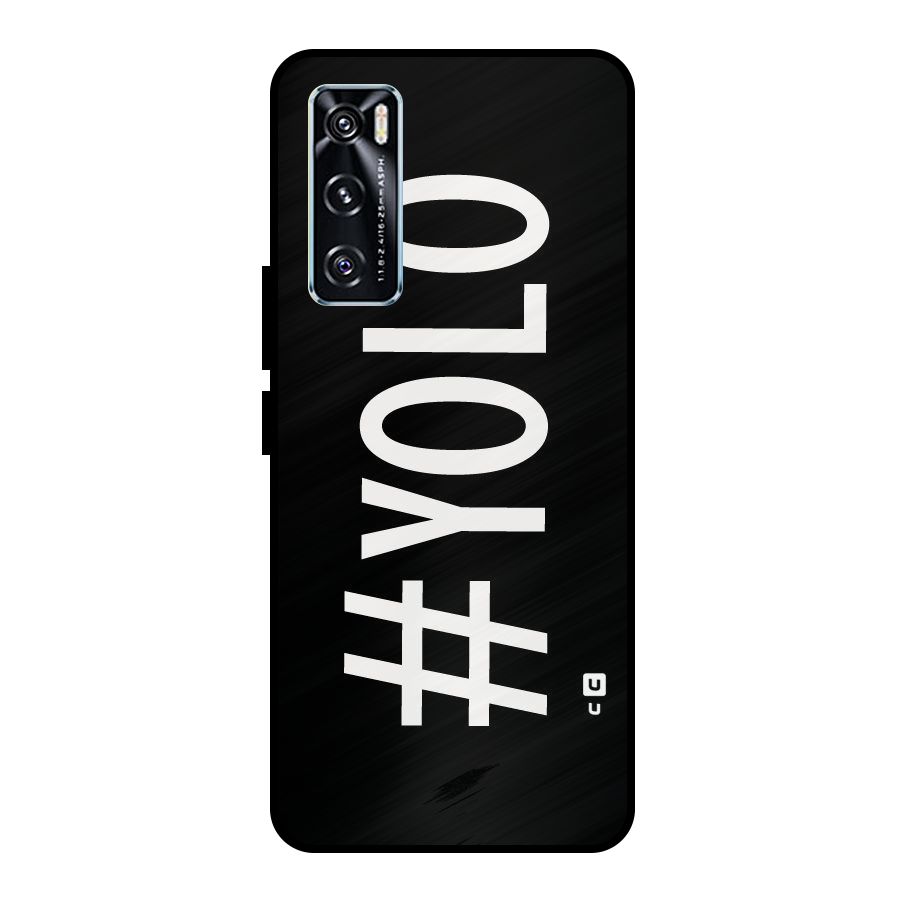 Yolo Metal Back Case for Vivo V20 SE