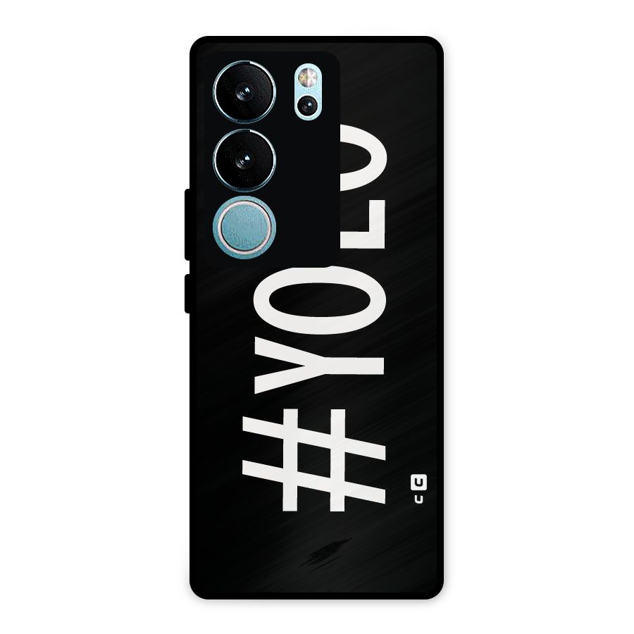 Yolo Metal Back Case for Vivo V29