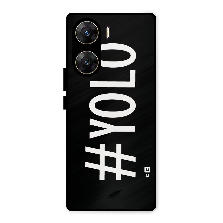 Yolo Metal Back Case for Vivo V29e