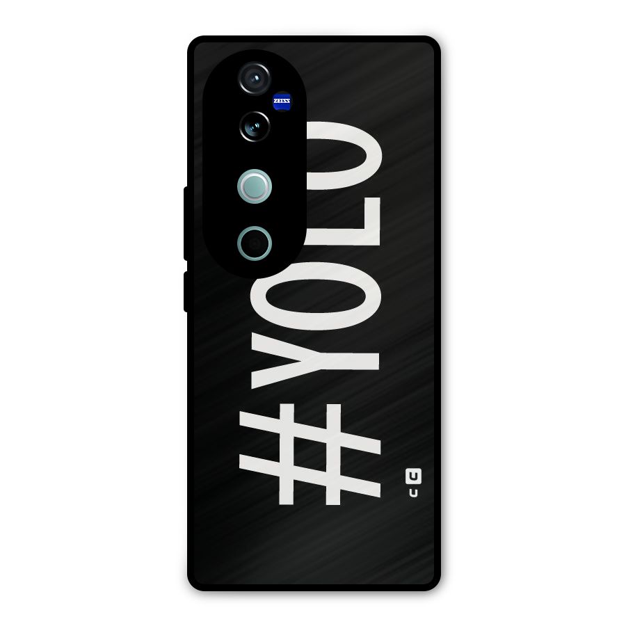 Yolo Metal Back Case for Vivo V40