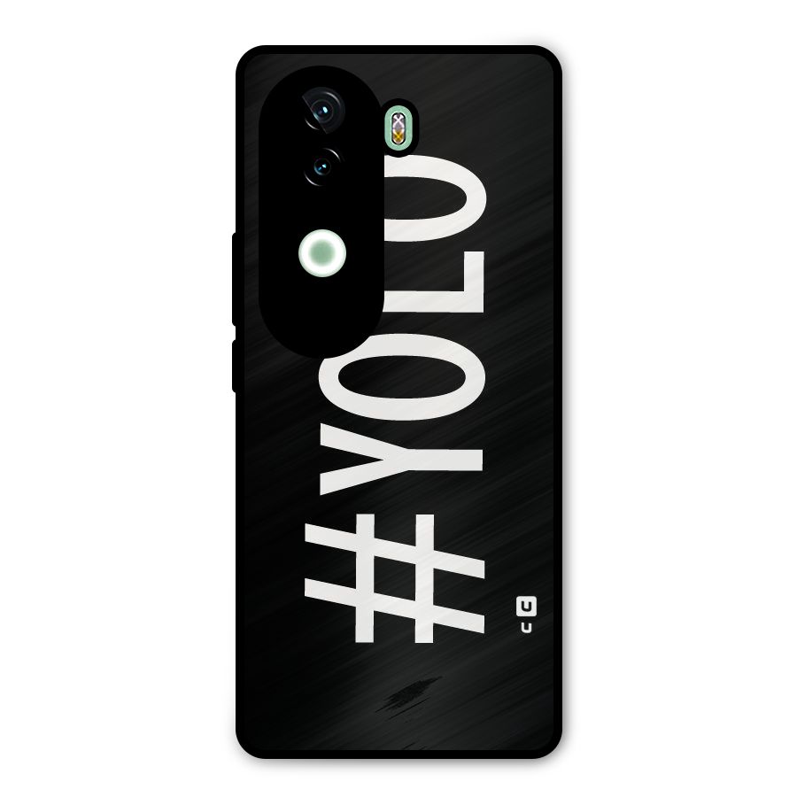 Yolo Metal Back Case for Vivo V40e