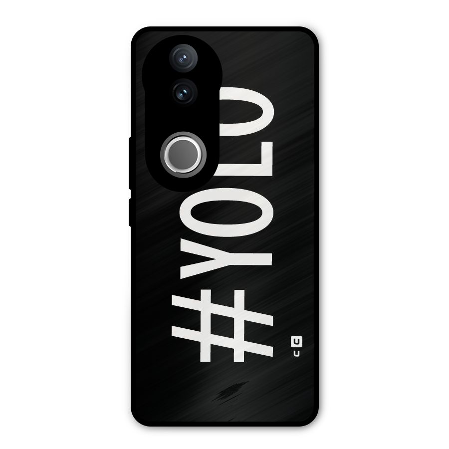 Yolo Metal Back Case for Vivo V50e