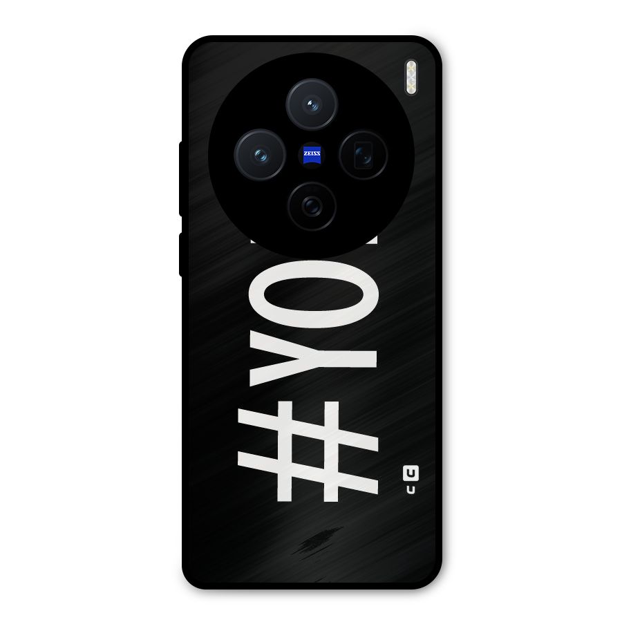 Yolo Metal Back Case for Vivo X200