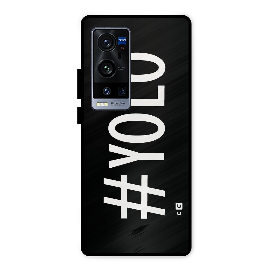 Yolo Metal Back Case for Vivo X60 Pro Plus