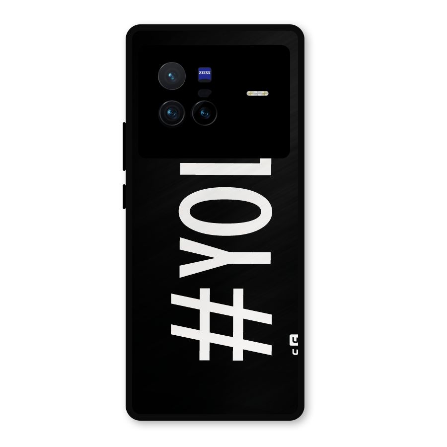 Yolo Metal Back Case for Vivo X80