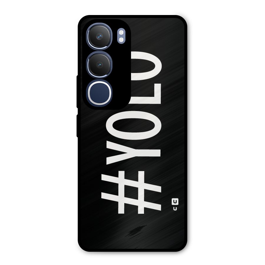 Yolo Metal Back Case for Vivo Y29