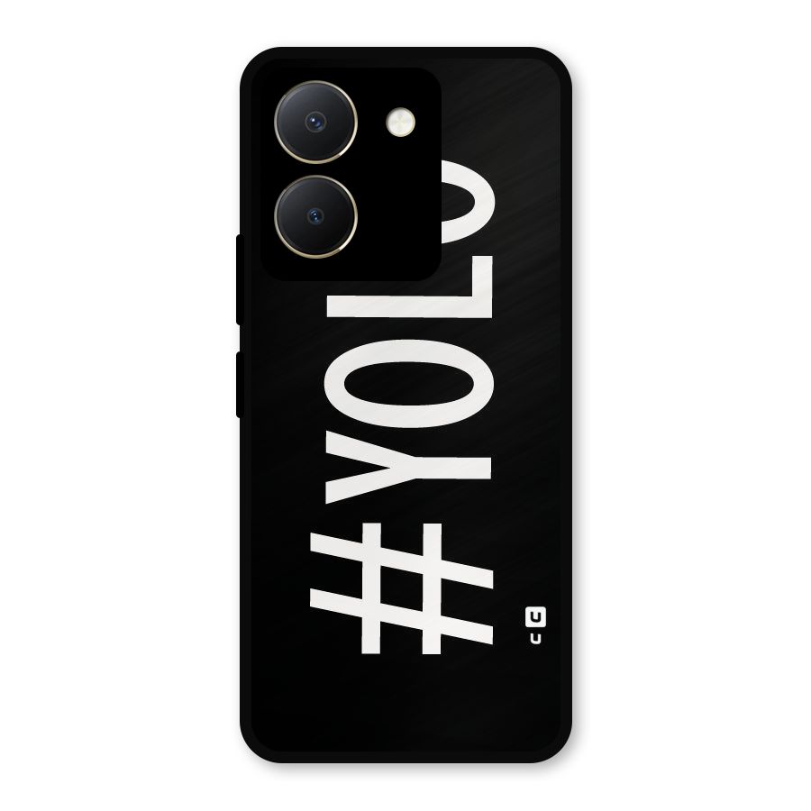 Yolo Metal Back Case for Vivo Y36
