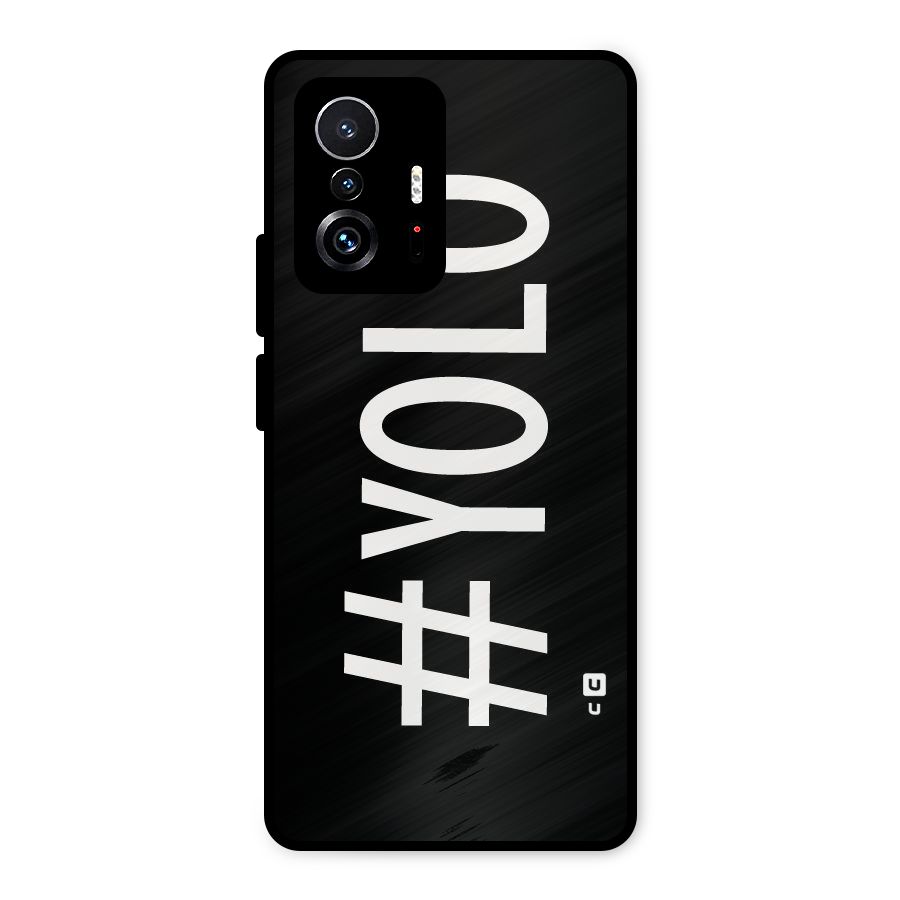 Yolo Metal Back Case for Xiaomi 11T Pro