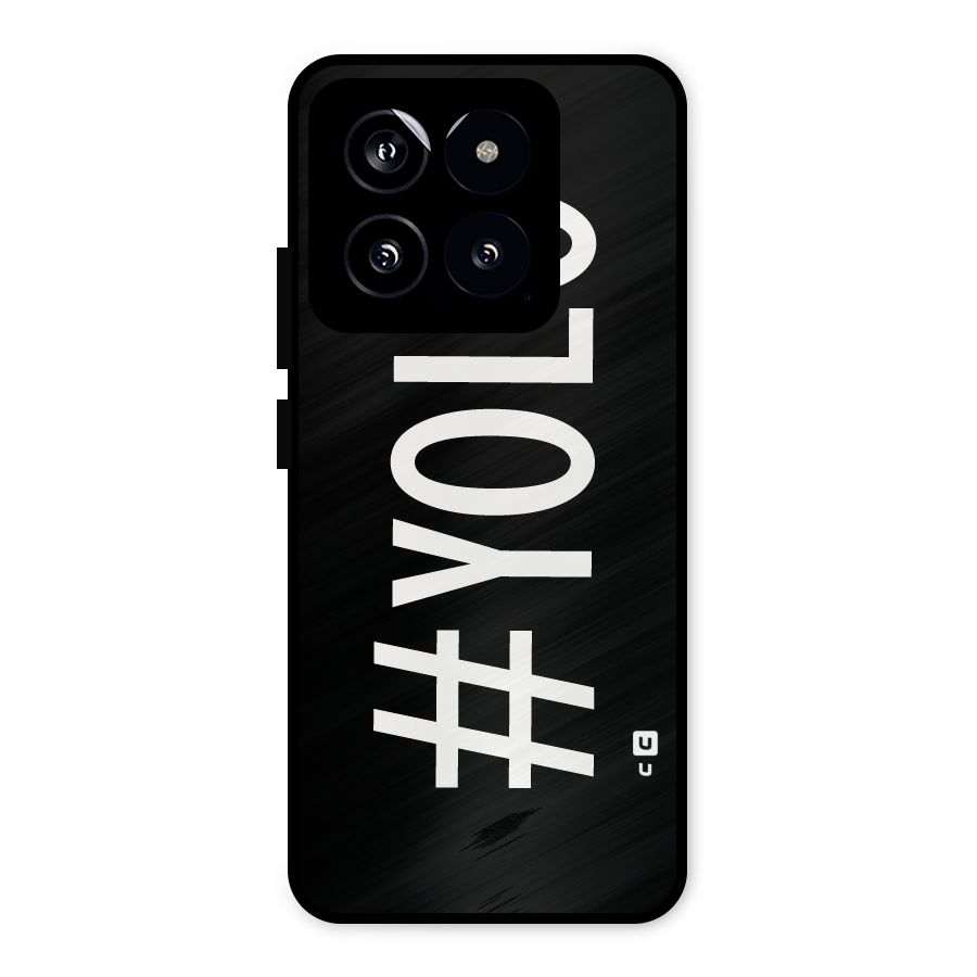 Yolo Metal Back Case for Xiaomi 14