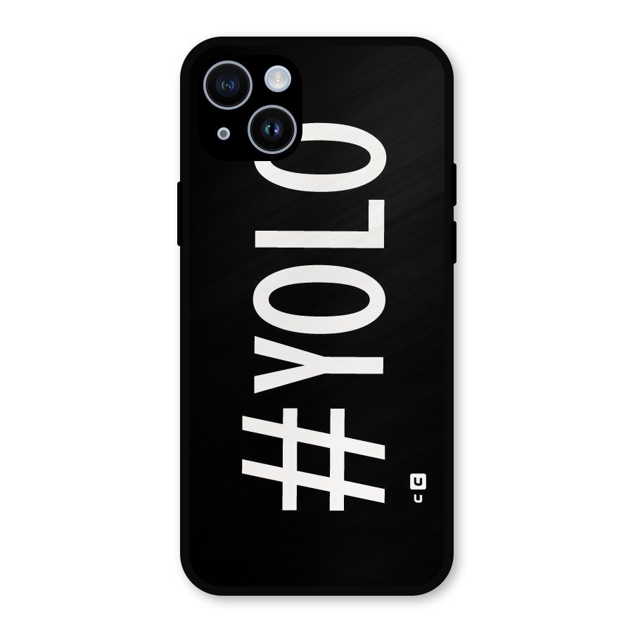Yolo Metal Back Case for iPhone 14