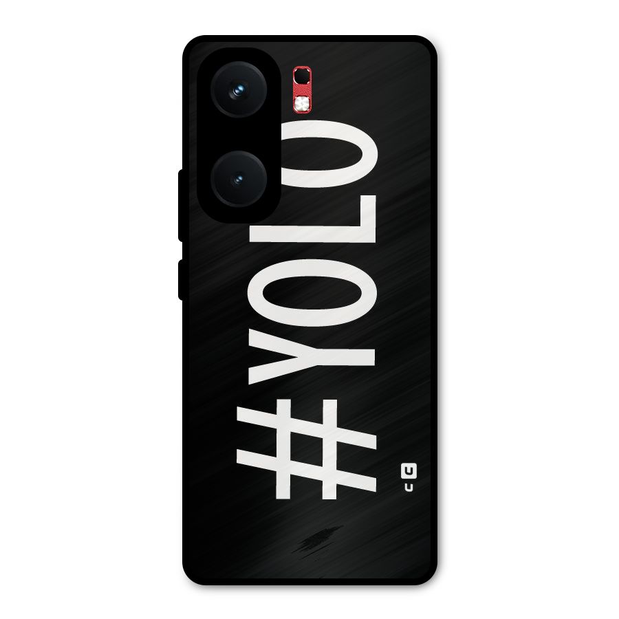 Yolo Metal Back Case for iQOO Neo 9 Pro