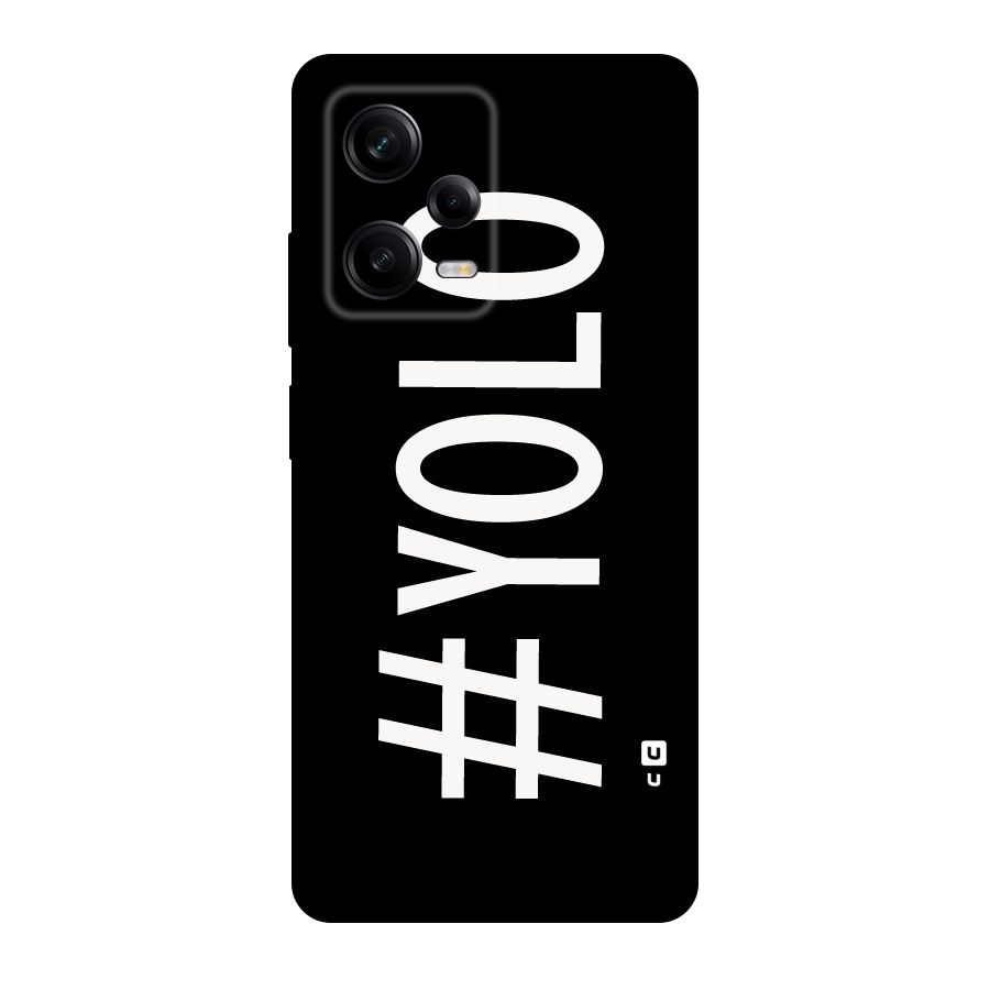 Yolo Original Polycarbonate Back Case for Redmi Note 12 Pro