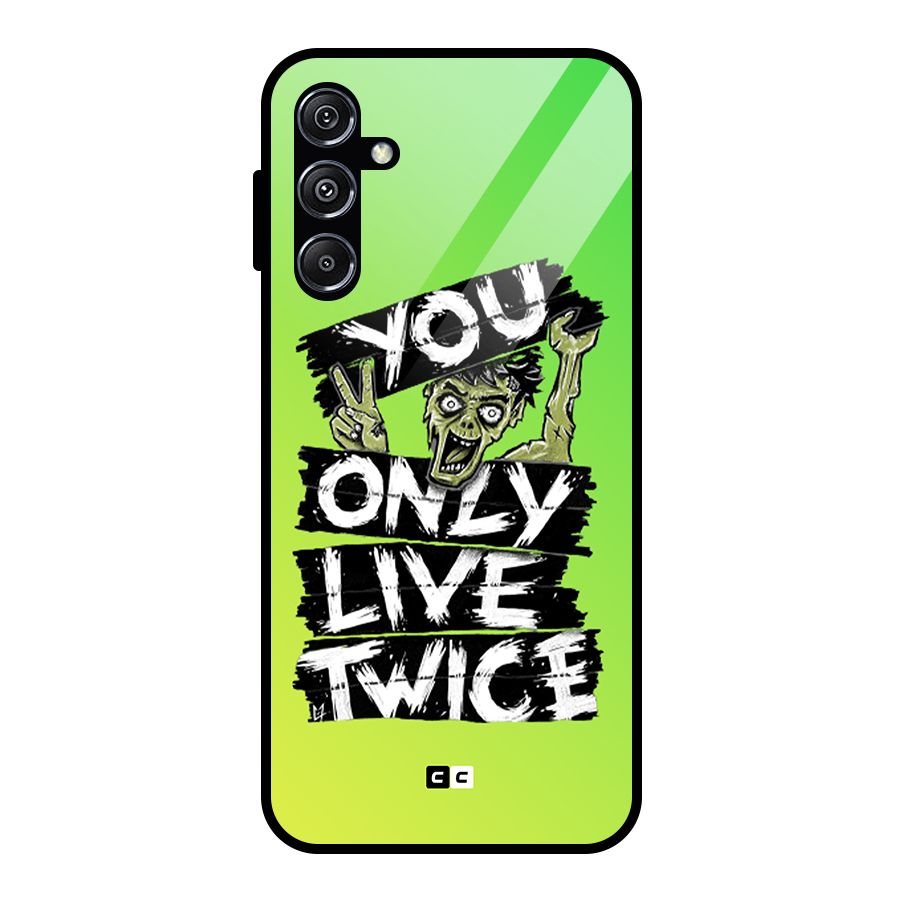 Yolo Zombie Glass Back Case for Galaxy M34 5G