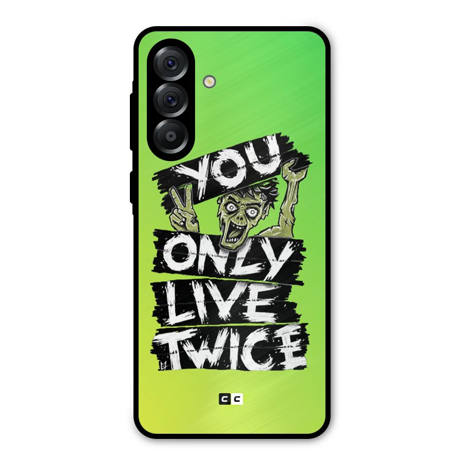 Yolo Zombie Metal Back Case for Galaxy A56