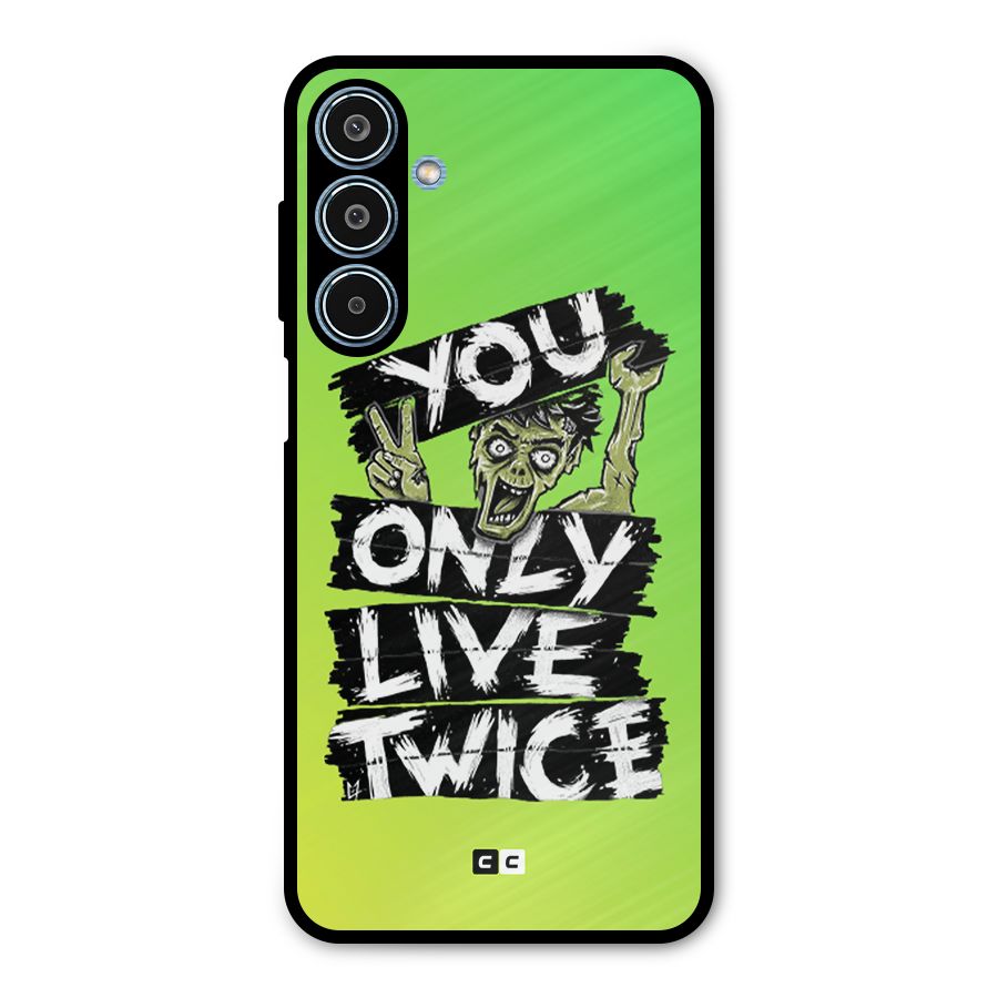 Yolo Zombie Metal Back Case for Galaxy M35