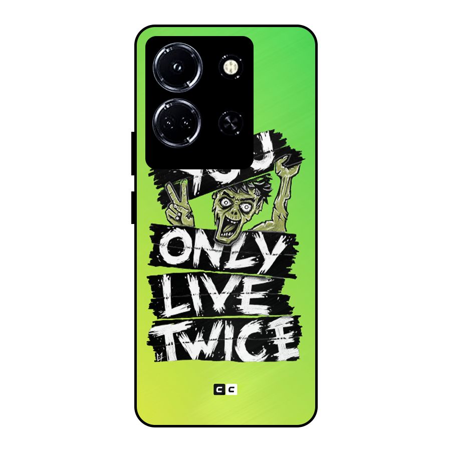 Yolo Zombie Metal Back Case for Infinix Note 30 5G