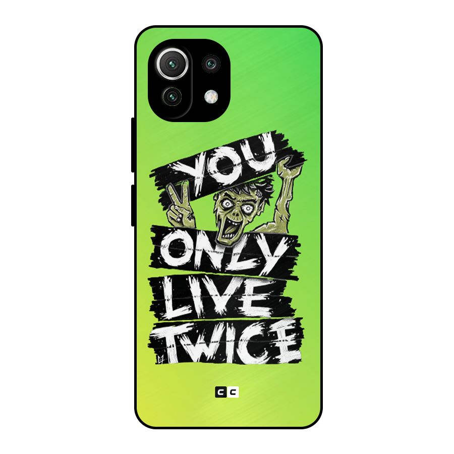 Yolo Zombie Metal Back Case for Mi 11 Lite