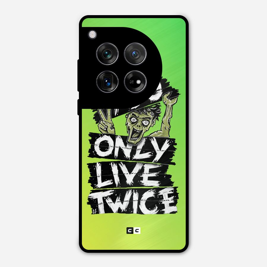 Yolo Zombie Metal Back Case for OnePlus 12
