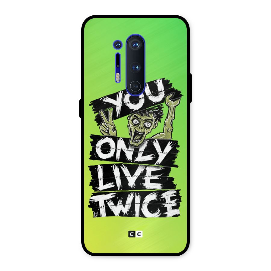 Yolo Zombie Metal Back Case for OnePlus 8 Pro