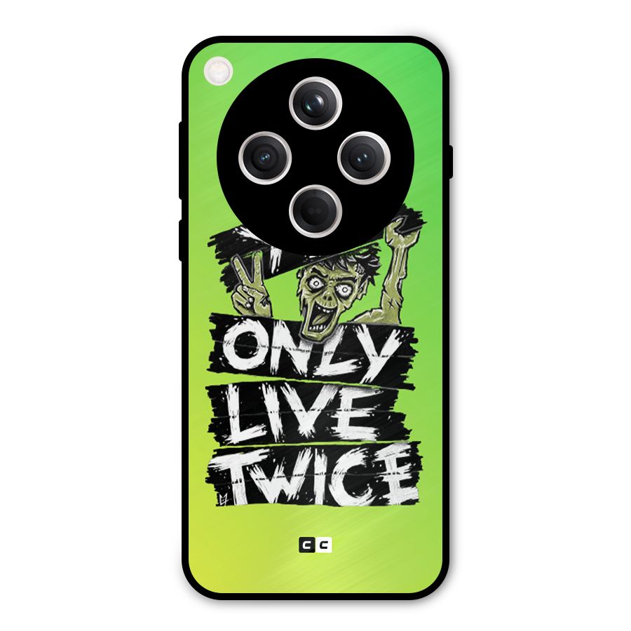 Yolo Zombie Metal Back Case for Oppo Find X8