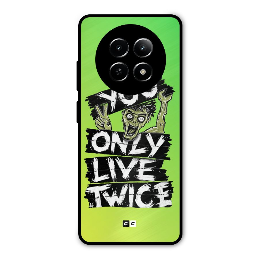 Yolo Zombie Metal Back Case for Realme 12x 5G