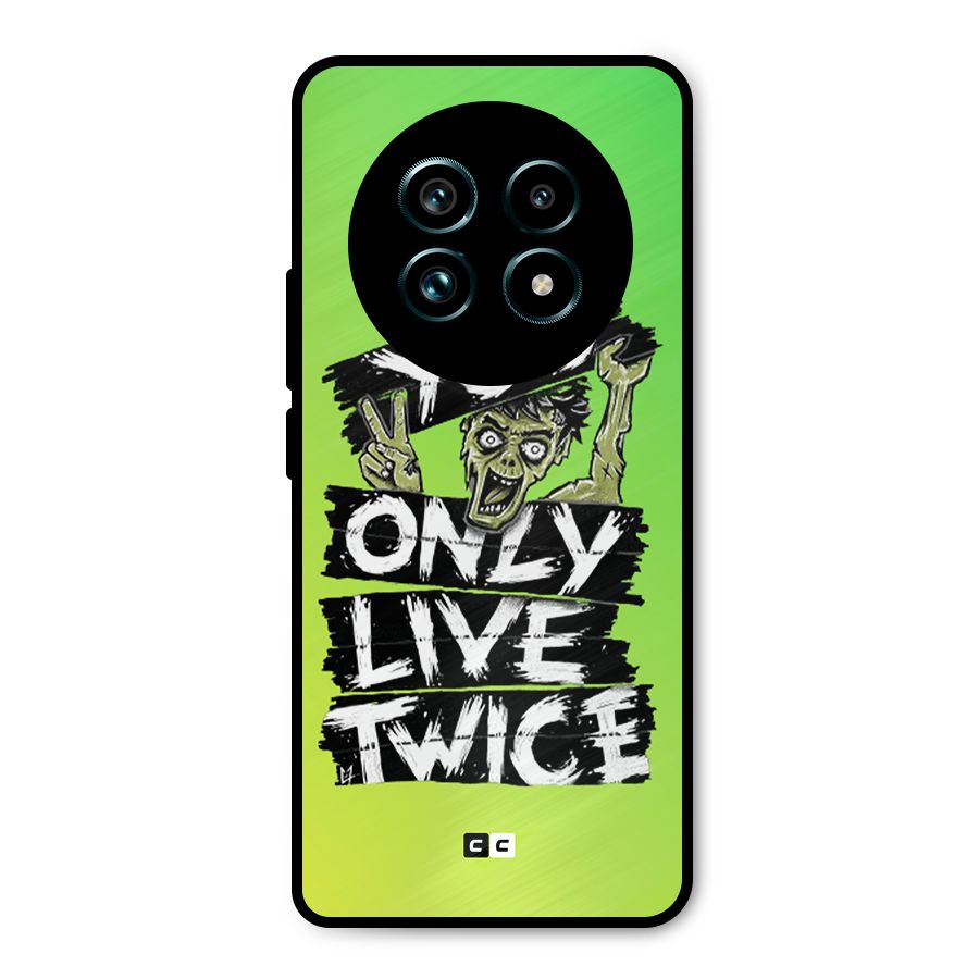 Yolo Zombie Metal Back Case for Realme 13 Pro Plus