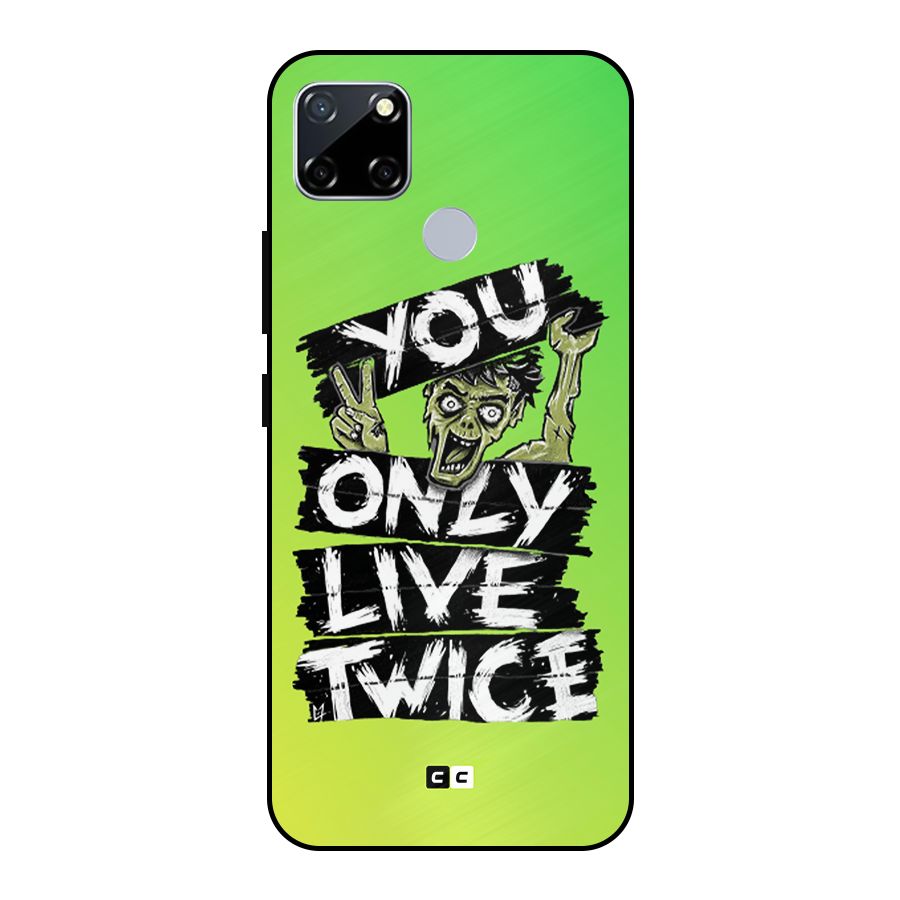 Yolo Zombie Metal Back Case for Realme Narzo 20