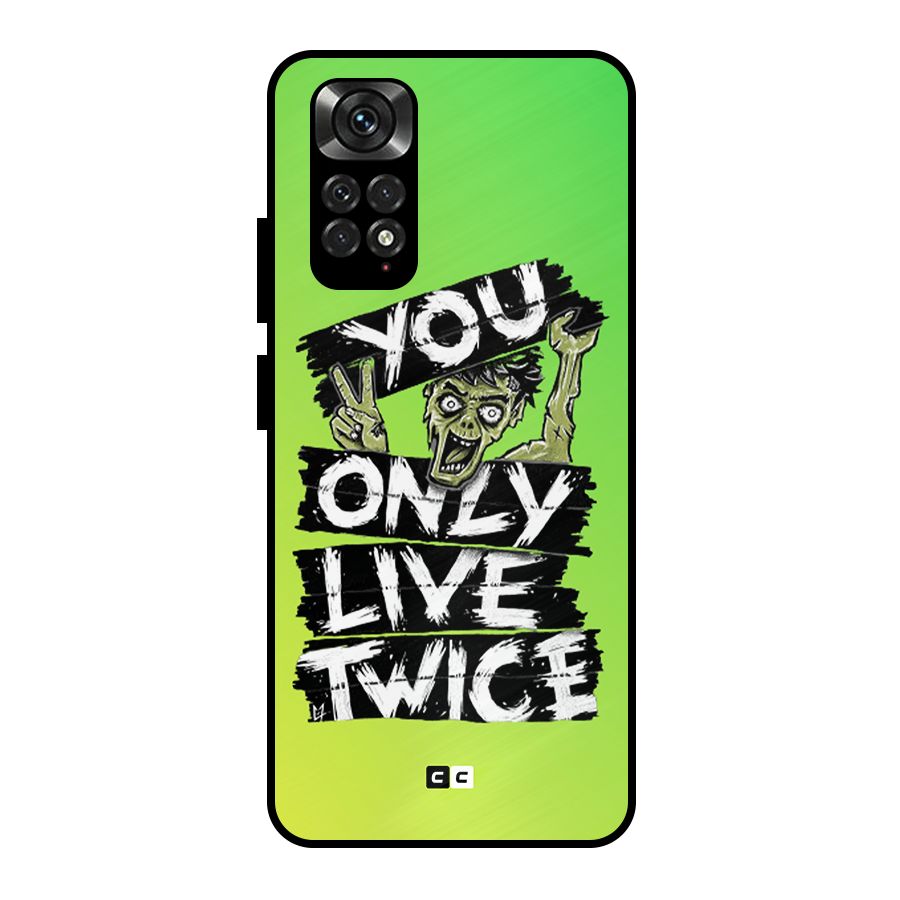 Yolo Zombie Metal Back Case for Redmi Note 11 Pro Plus 5G