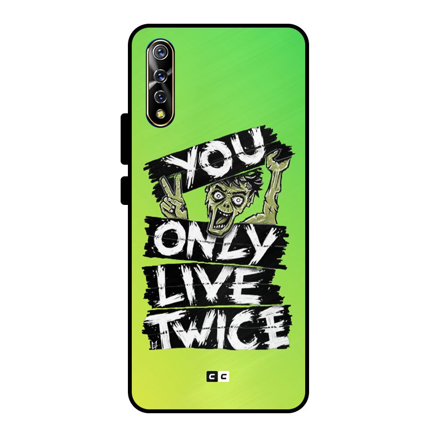 Yolo Zombie Metal Back Case for Vivo S1