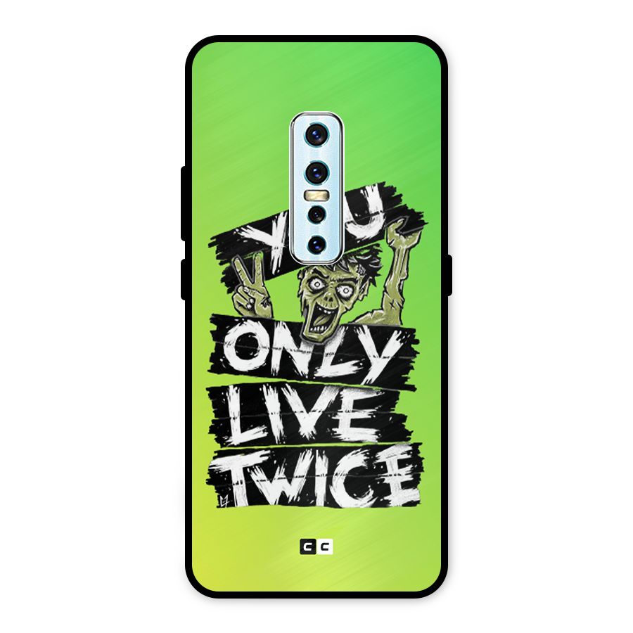 Yolo Zombie Metal Back Case for Vivo V17 Pro