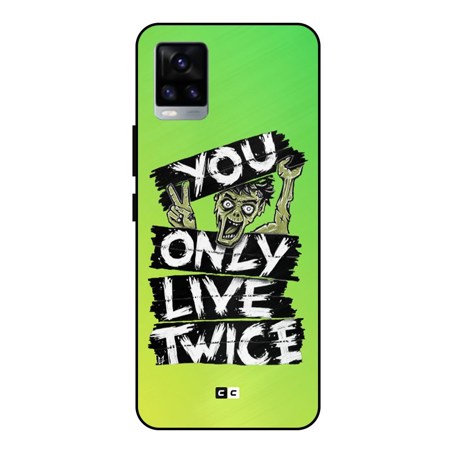 Yolo Zombie Metal Back Case for Vivo V20