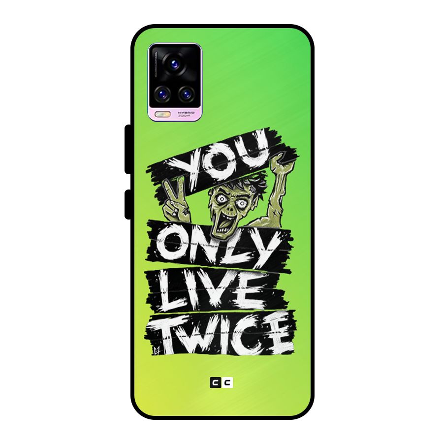 Yolo Zombie Metal Back Case for Vivo V20 Pro
