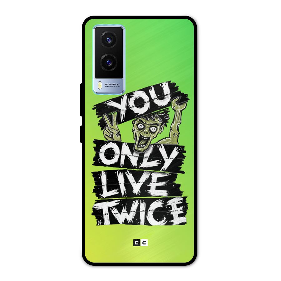 Yolo Zombie Metal Back Case for Vivo V21e 5G