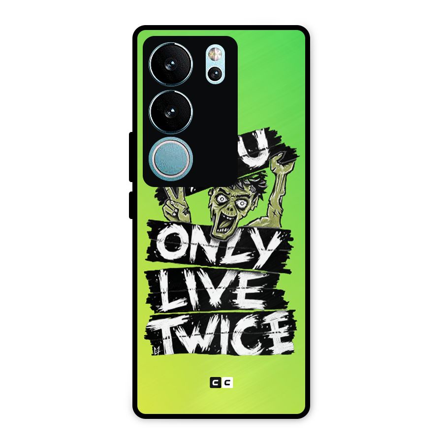 Yolo Zombie Metal Back Case for Vivo V29
