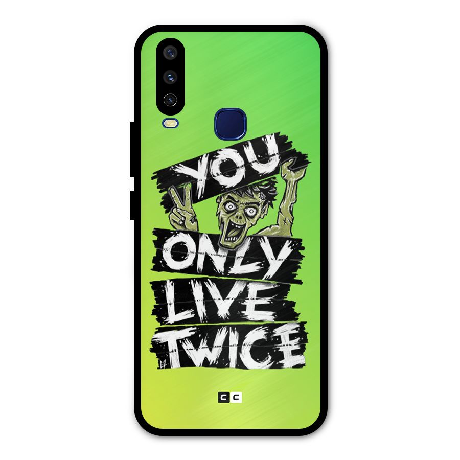 Yolo Zombie Metal Back Case for Vivo Y15