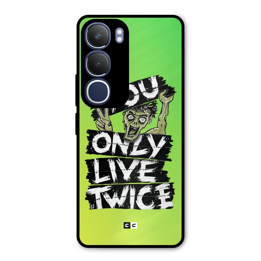 Yolo Zombie Metal Back Case for Vivo Y29