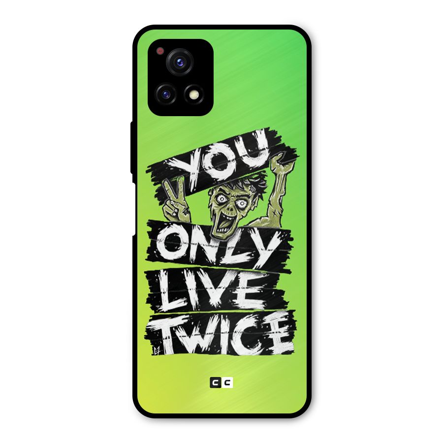 Yolo Zombie Metal Back Case for Vivo Y72 5G