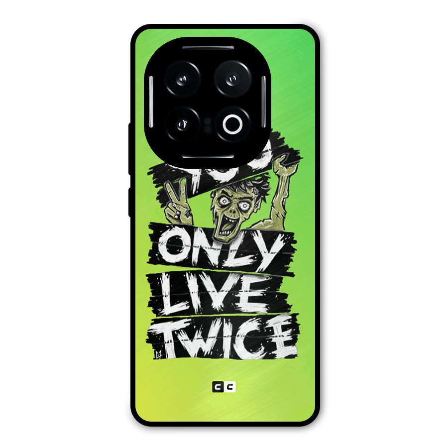 Yolo Zombie Metal Back Case for iQOO 13