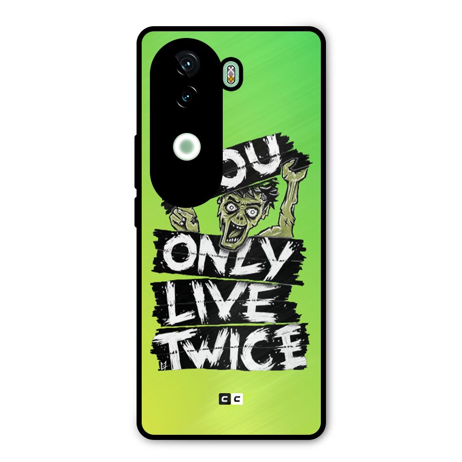 Yolo Zombie Metal Back Case for iQOO Z9s