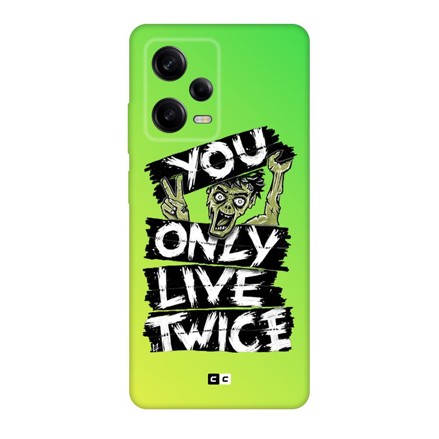 Yolo Zombie Original Polycarbonate Back Case for Redmi Note 12 Pro