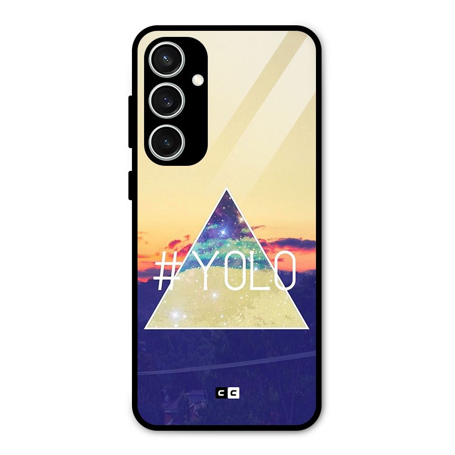 Yolo illuminati Glass Back Case for Galaxy S23 FE