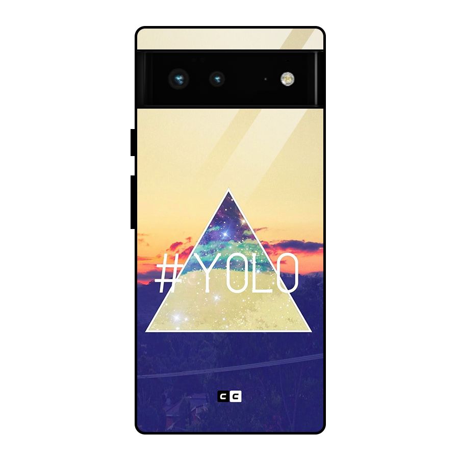 Yolo illuminati Glass Back Case for Google Pixel 6