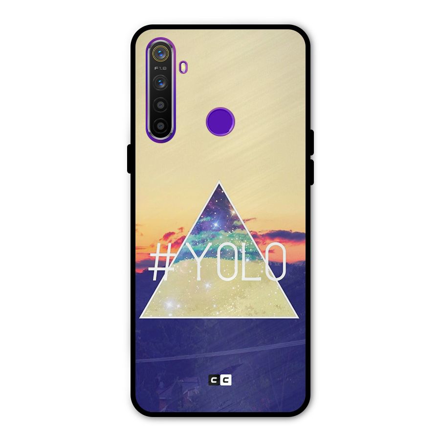 Yolo illuminati Glass Back Case for Realme 5s