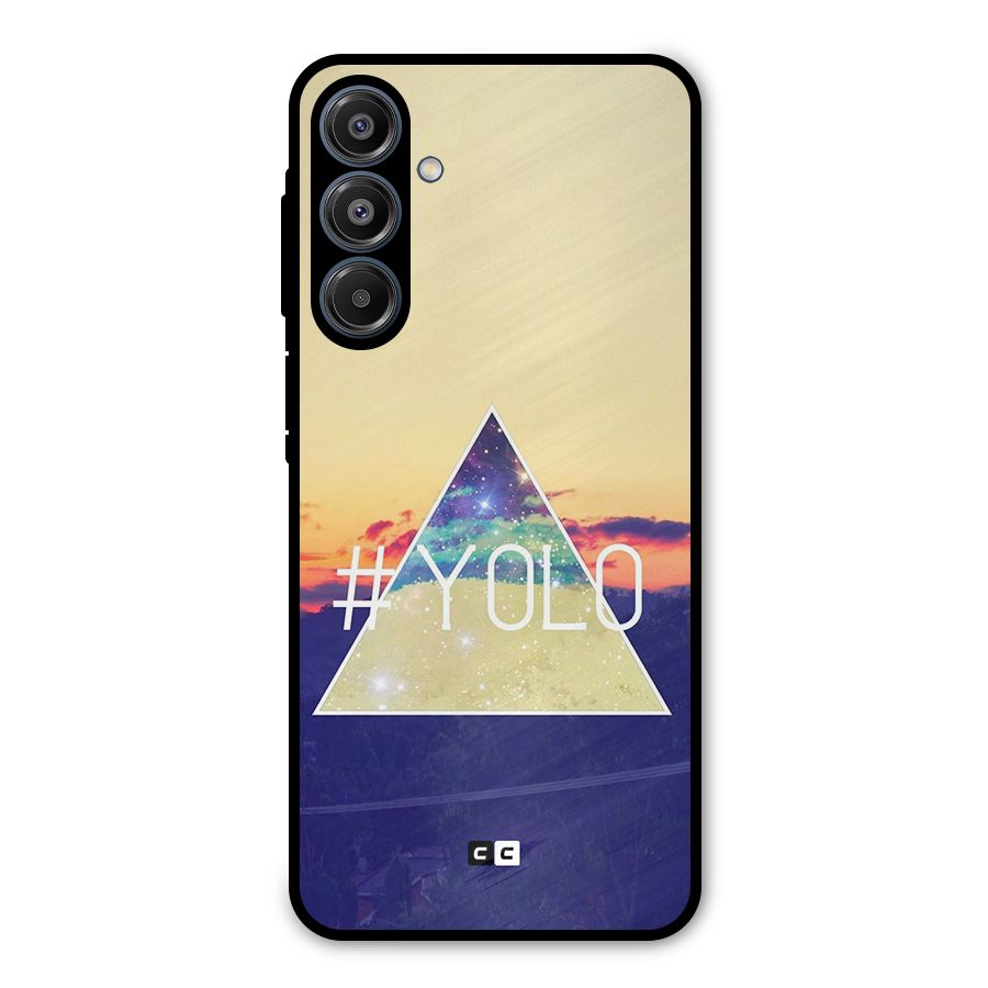 Yolo illuminati Metal Back Case for Galaxy A16 5G