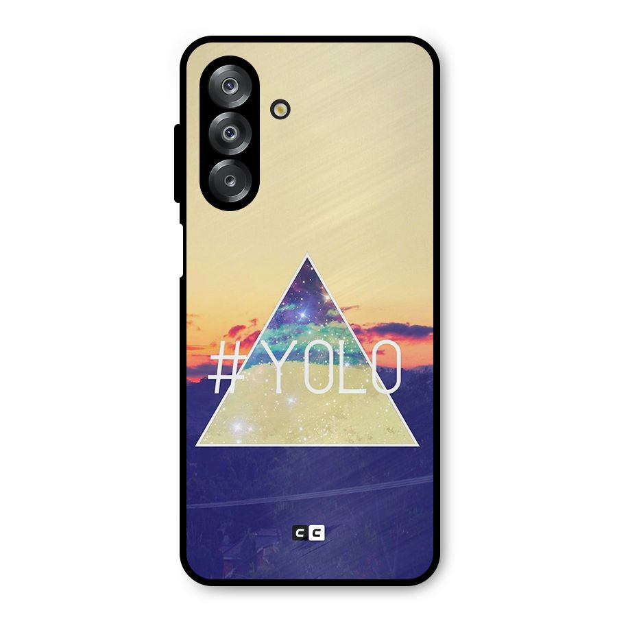 Yolo illuminati Metal Back Case for Galaxy A26