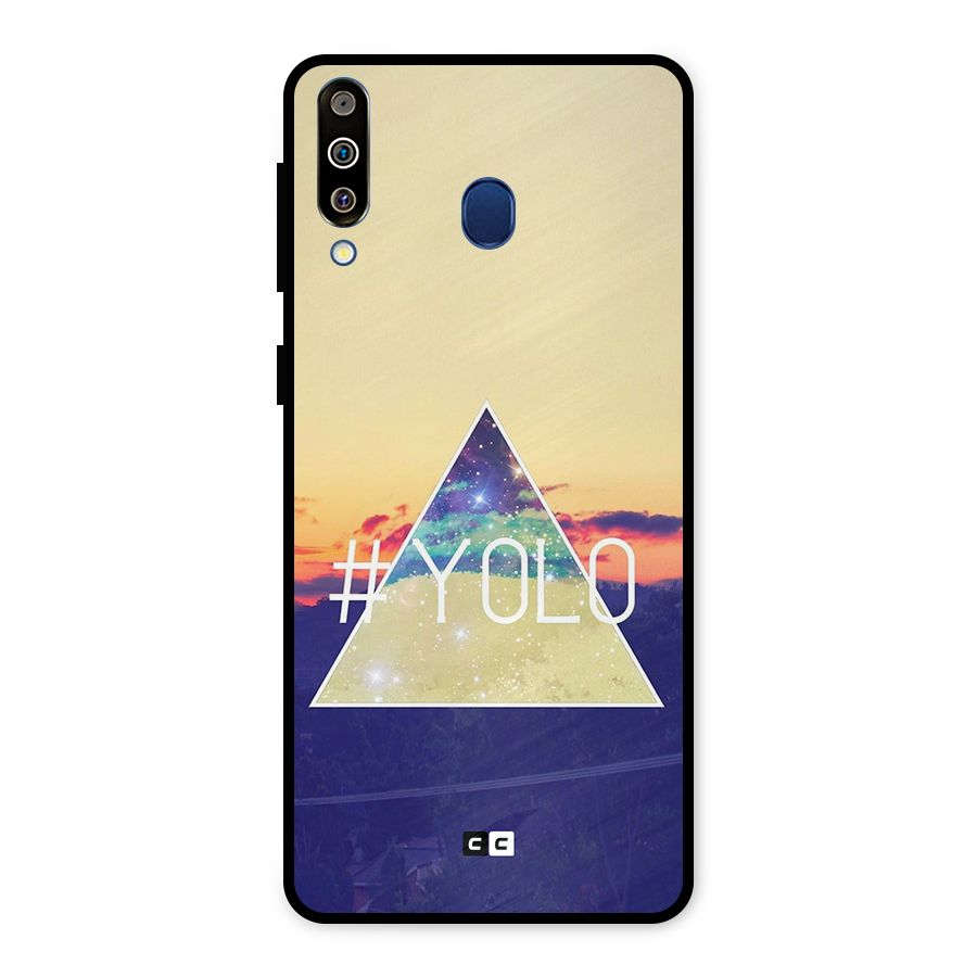 Yolo illuminati Metal Back Case for Galaxy M30